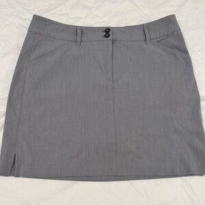 Calloway Ladies Golf Skort, Size 10, Gray